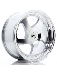 JR Wheels JR15 17x8 ET35 Blank Silver Machined